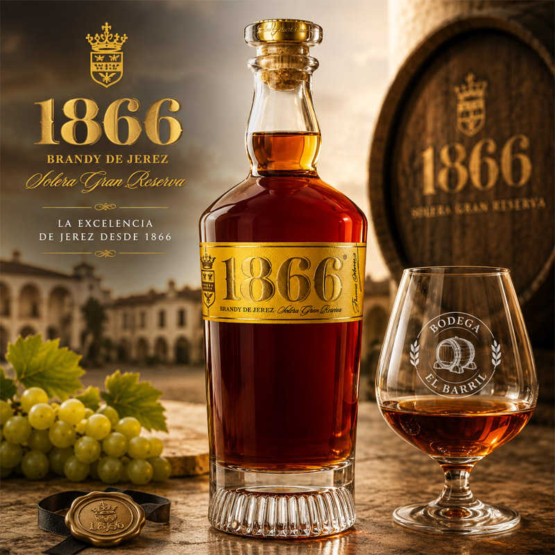 Brandy 1866 Gran Reserva