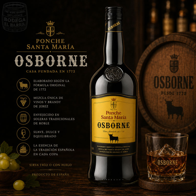 OSBORNE 1 LITRO PONCHE