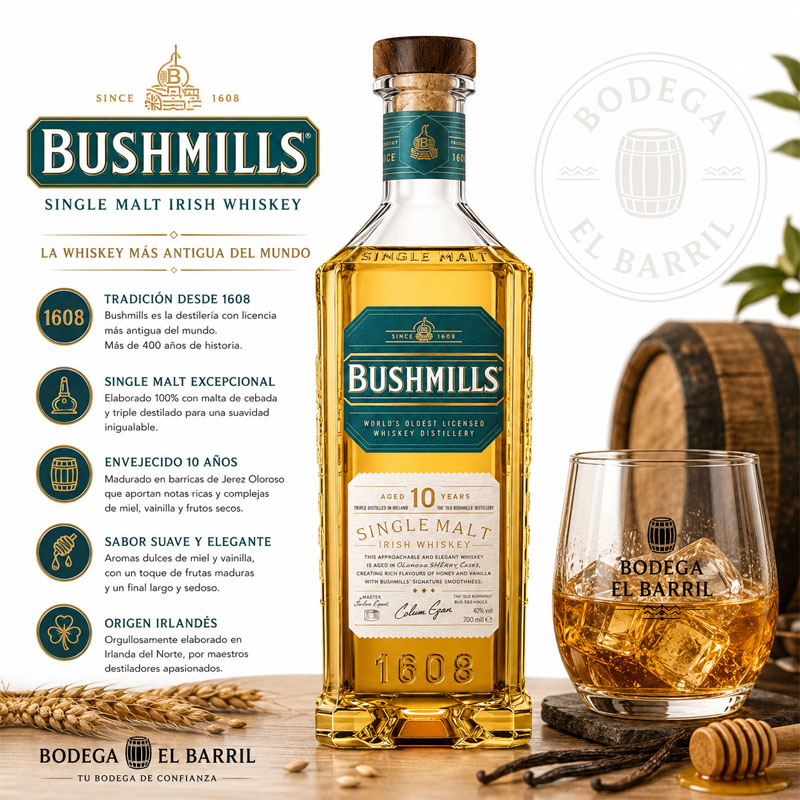 Bushmills Malt 10 Años