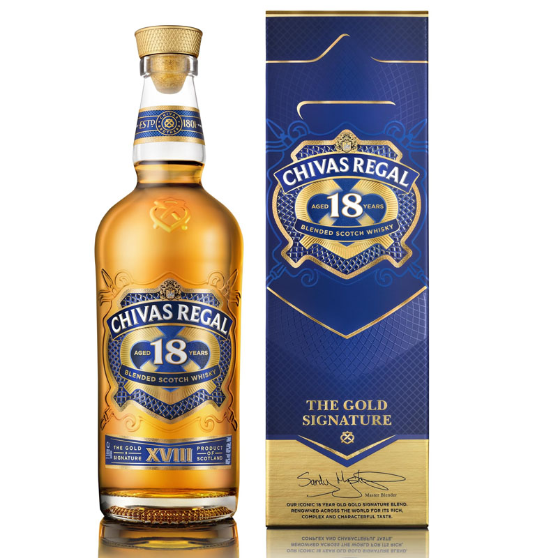 Chirvas Regal 18 Gold Signature