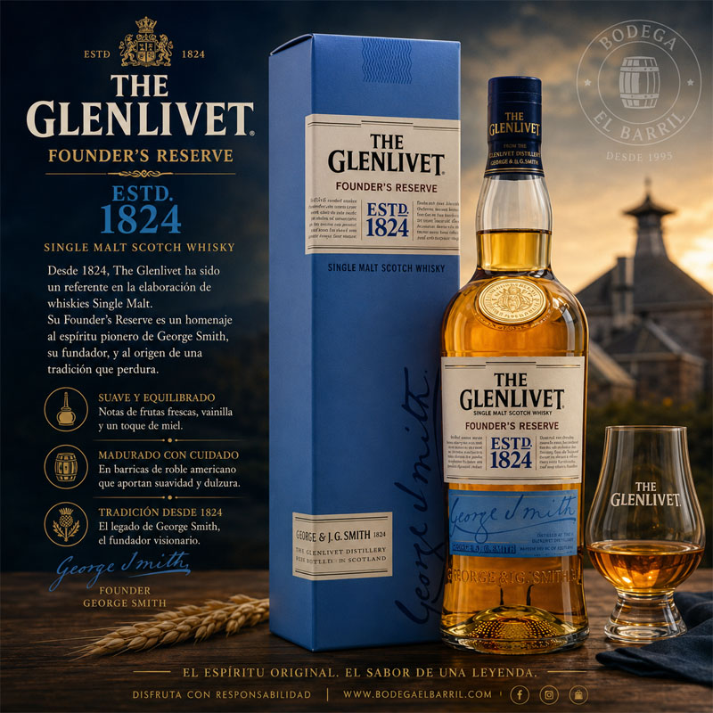 The Glenlivet Founders Reserve 70cl