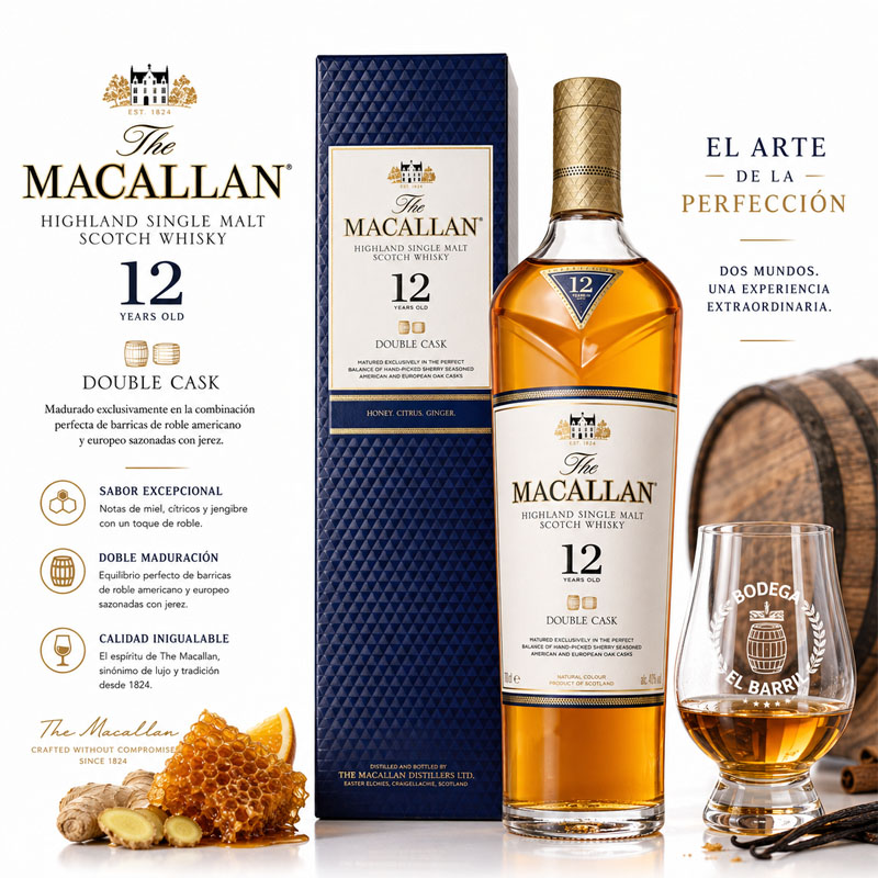 Macallan 12 Años Double Cask 70Cl