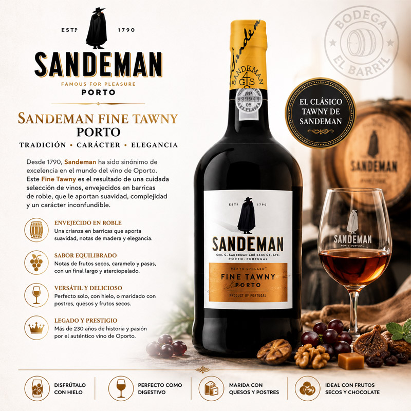 Sandeman Tawny 75Cl.