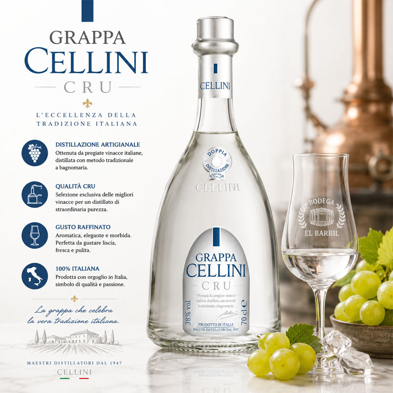 Grappa Cellini Bianca