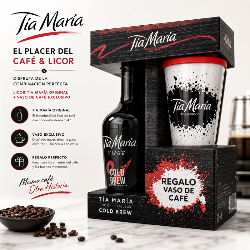 Pack Tía María + Vaso