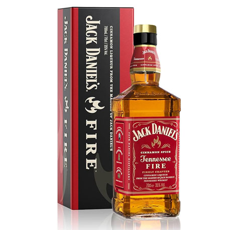 Jack Daniel's Fire Caja Metálica 70Cl