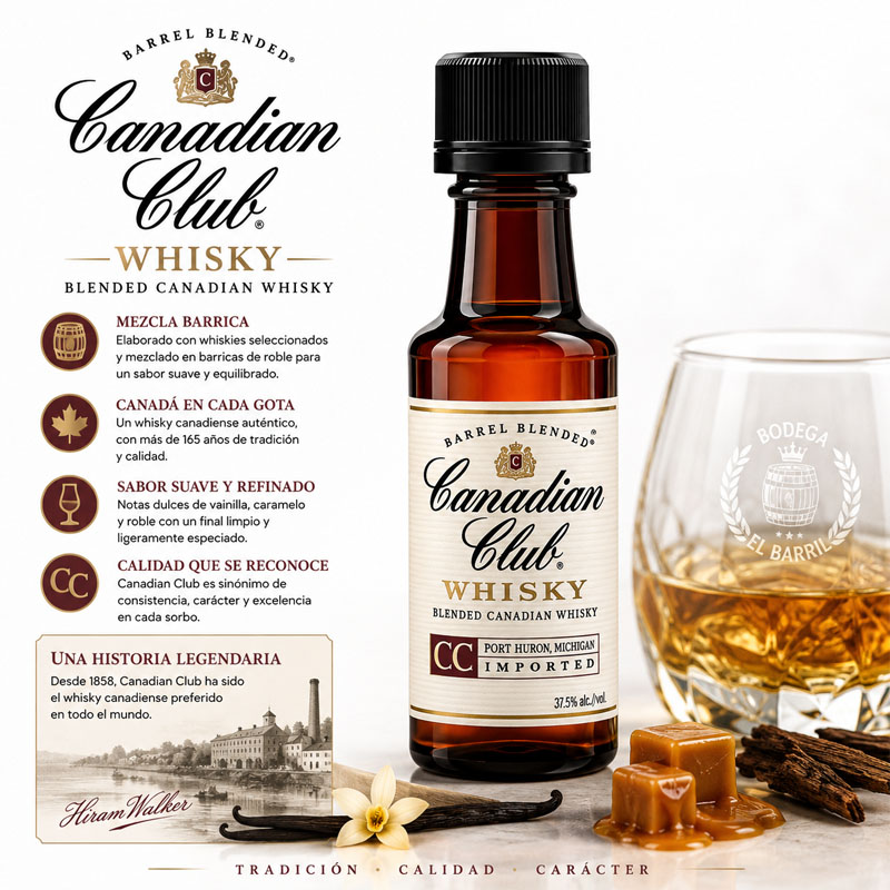Canadian Club Miniatura