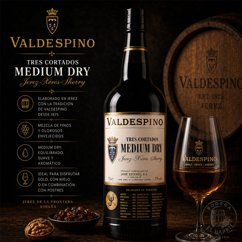 Valdespino Tres Cortados