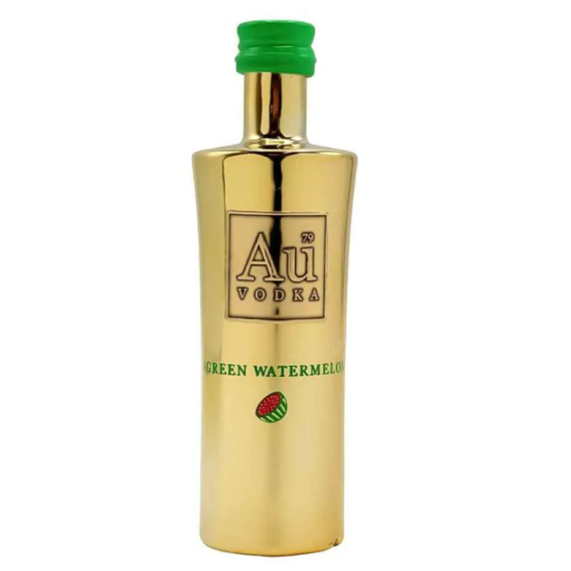 Au Vodka Green Watermelon Miniatura