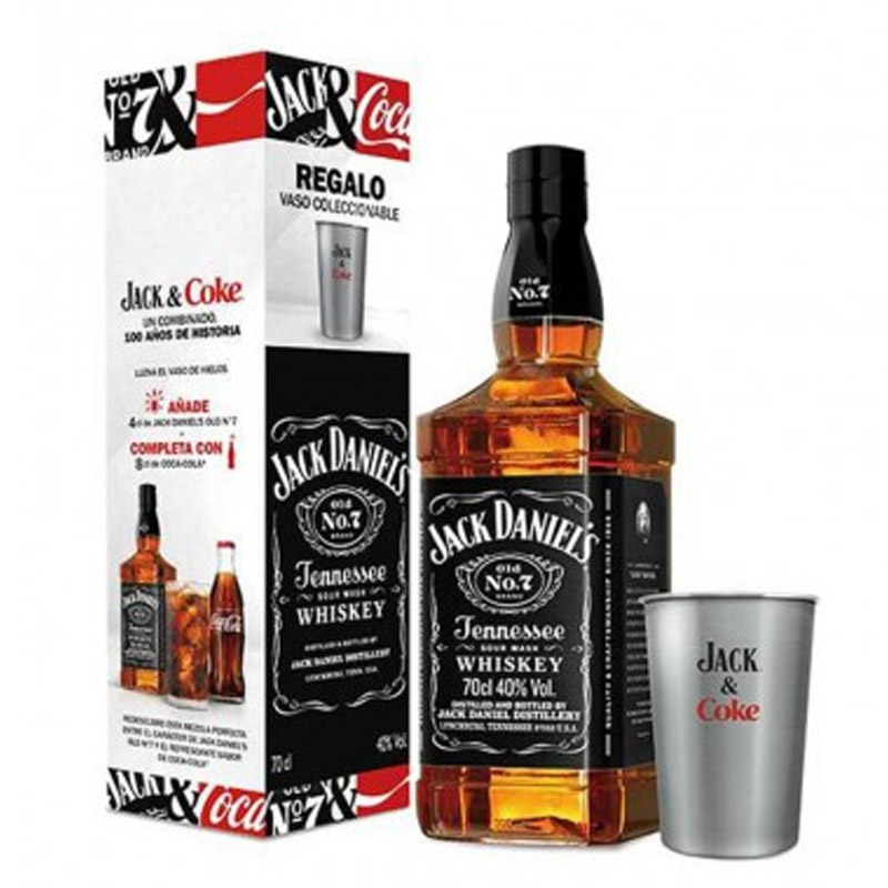 Jack Daniel's + Vaso metal