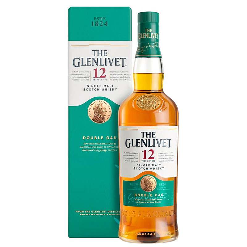 Glenlivet 12 Años Double OAK 70Cl.
