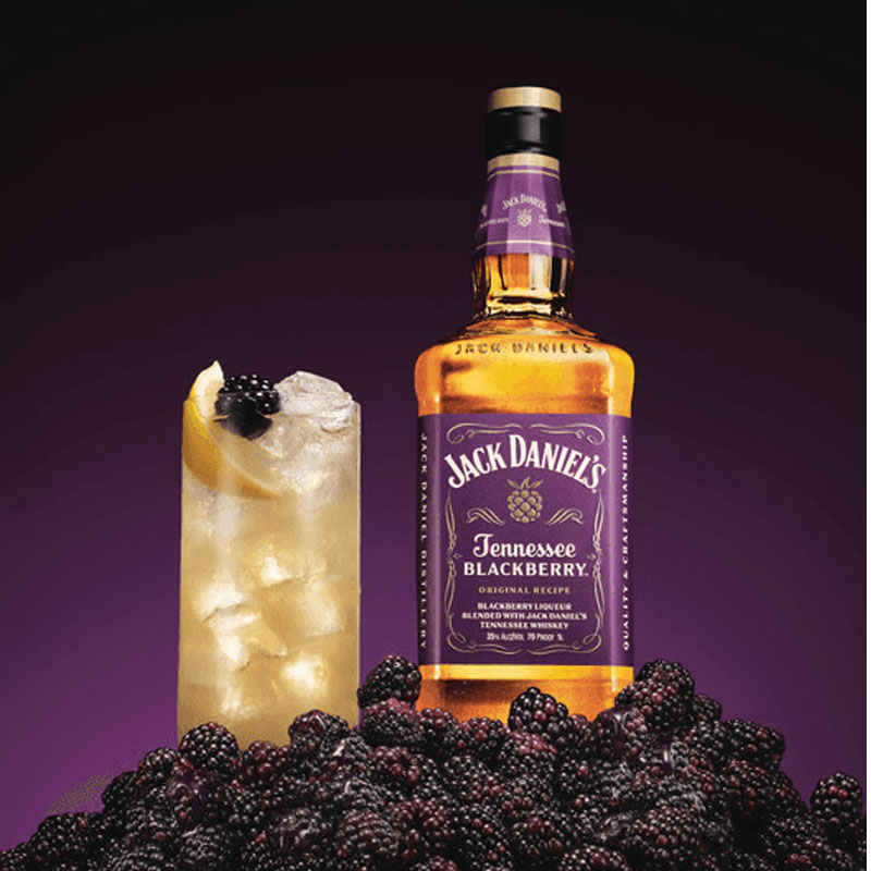 jack daniels blackberry whisky