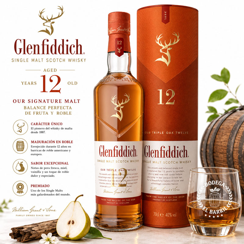 Glenfiddich 12 Triple Oak