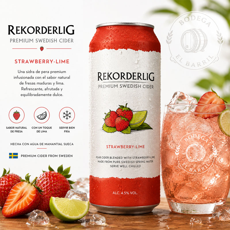 Rekorderlig Strawberry & Lime
