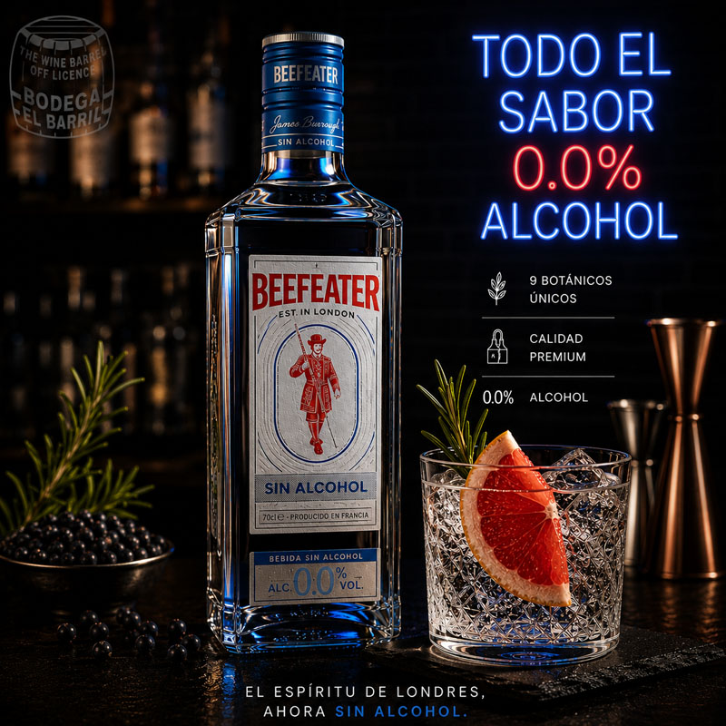 Beefeater 0.0 gin sin alcohol