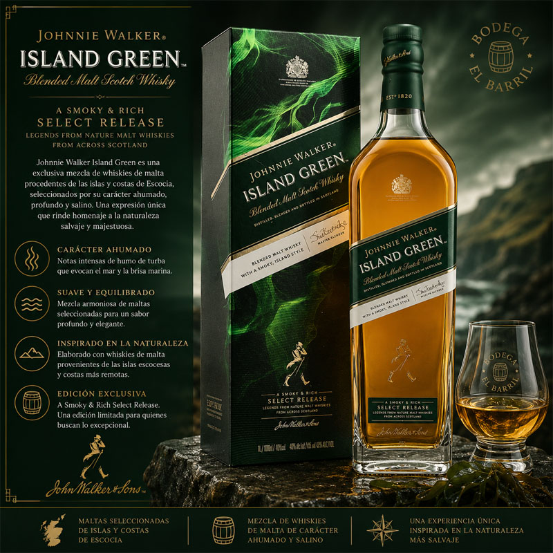 Johnnie Walker Island Green 1L