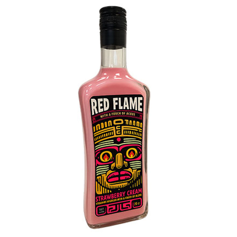 Red Flame Strawberry con Agave