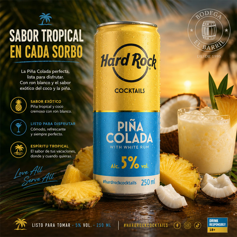 Hard Rock Piña Colada