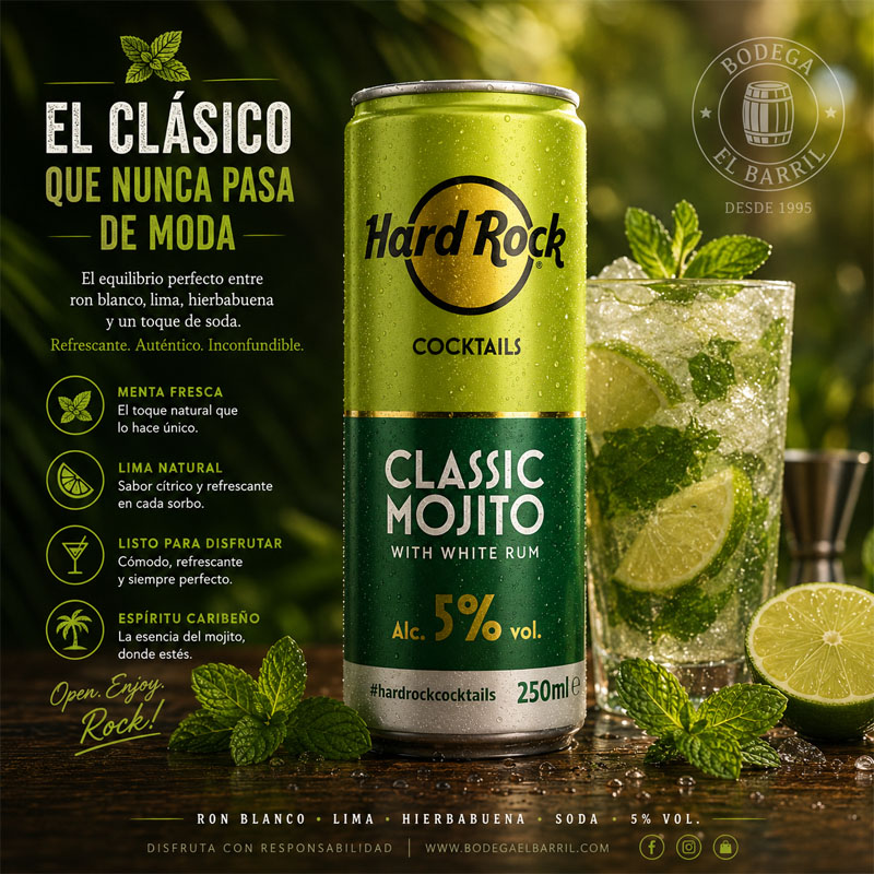 hard rock mojito lata