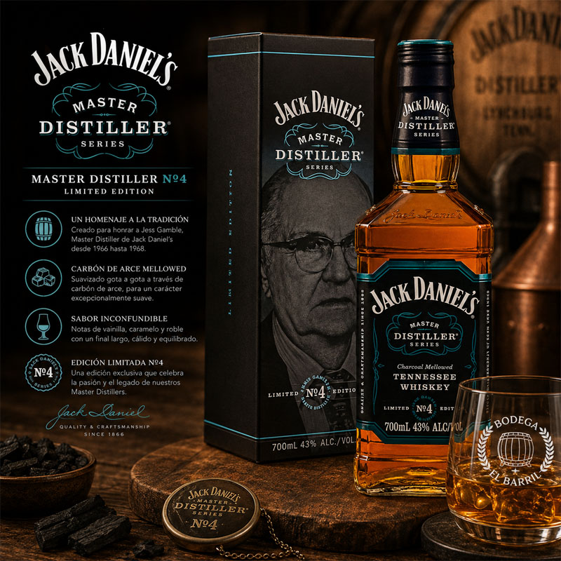 Jack Daniel's Master Distiller Nº4 70Cl - Imagen 2