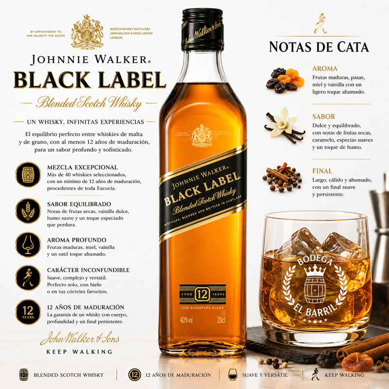 Johnnie Walker Black Label 20Cl