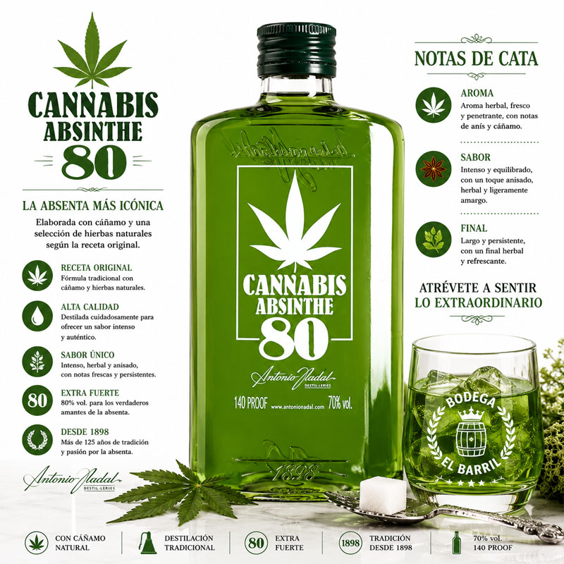 Cannabis Absinthe 80 35Cl